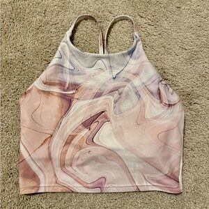 Marble Swirl Women's Halter Top